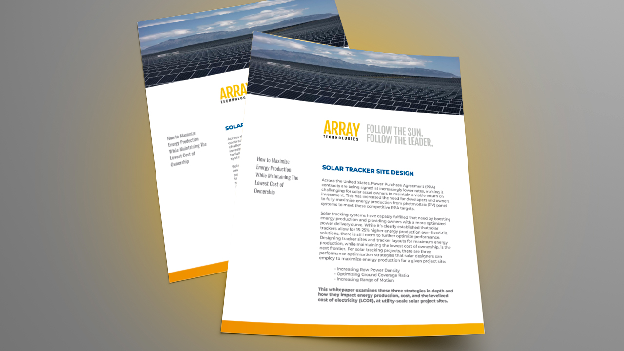 A digital image of Array White papers