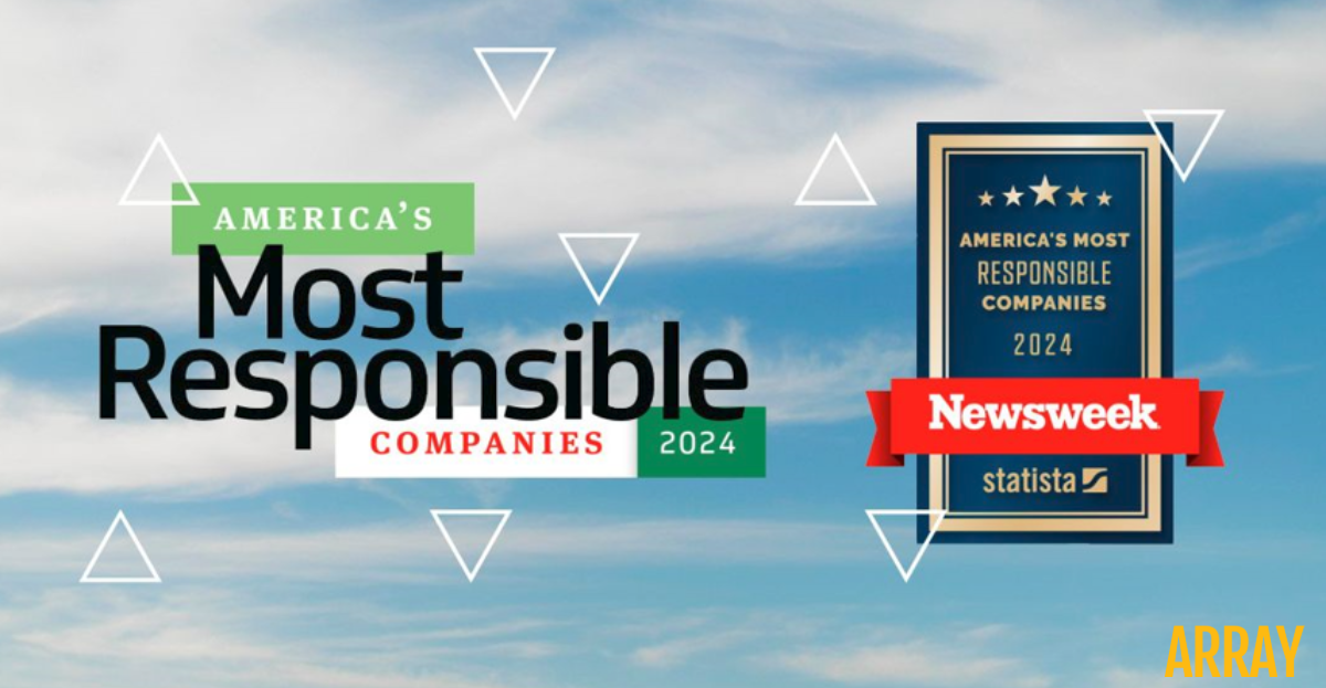 Array Technologies Celebrates Second Consecutive Win as One of America’s Most Responsible Companies