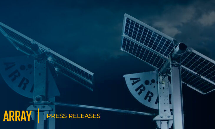 Array and DNV Release Report on Solar Tracker Wind Stow Strategies’ Energy Impact