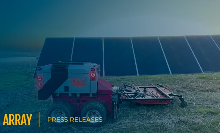 ARRAY Announces $3 Million Investment in Swap Robotics to Drive Automation in PV Installation