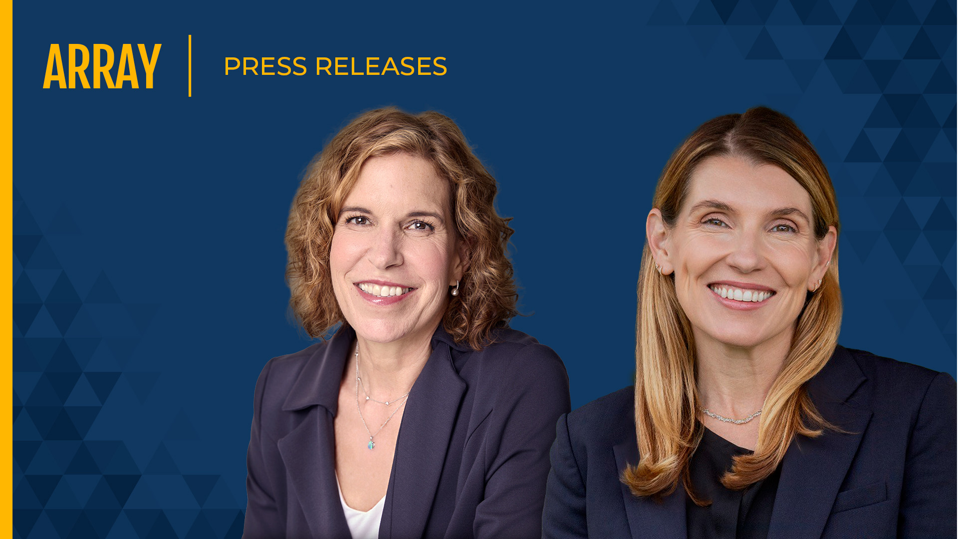 ARRAY Press Release announcing two new board members.